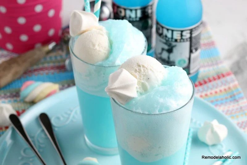Ice Cream Floats For A Party On Bekob
