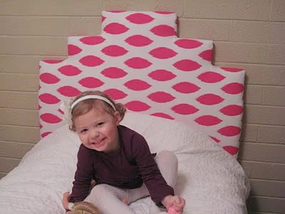 little girls upholstered bed 11