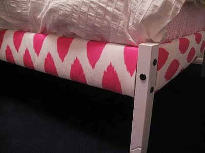 little girls upholstered bed 10
