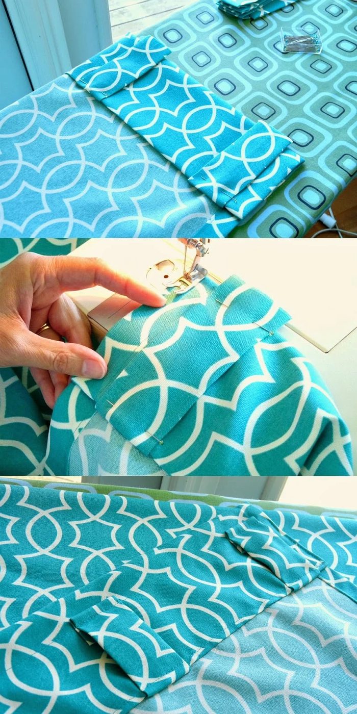 handmade back tab curtains 02, Dans le Lakehouse on @Bekob