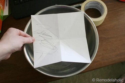 marking stencil marks