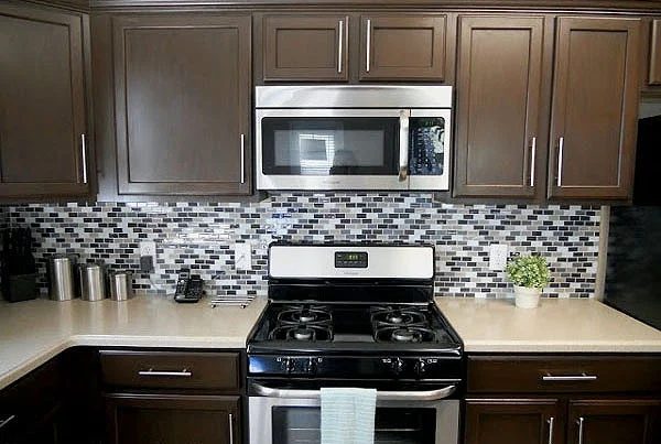 Sleek Dark Chocolate Painted Cabinets!