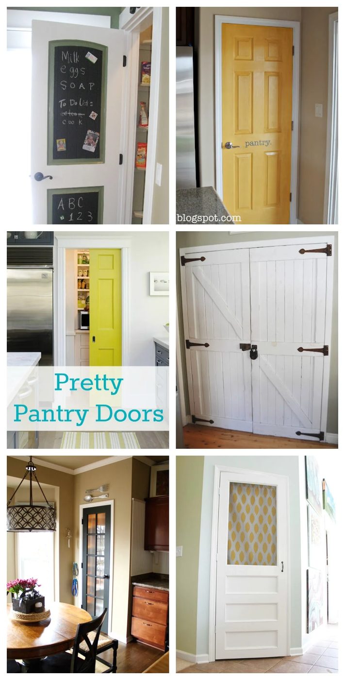 Pretty Pantry Door options featured on Bekob