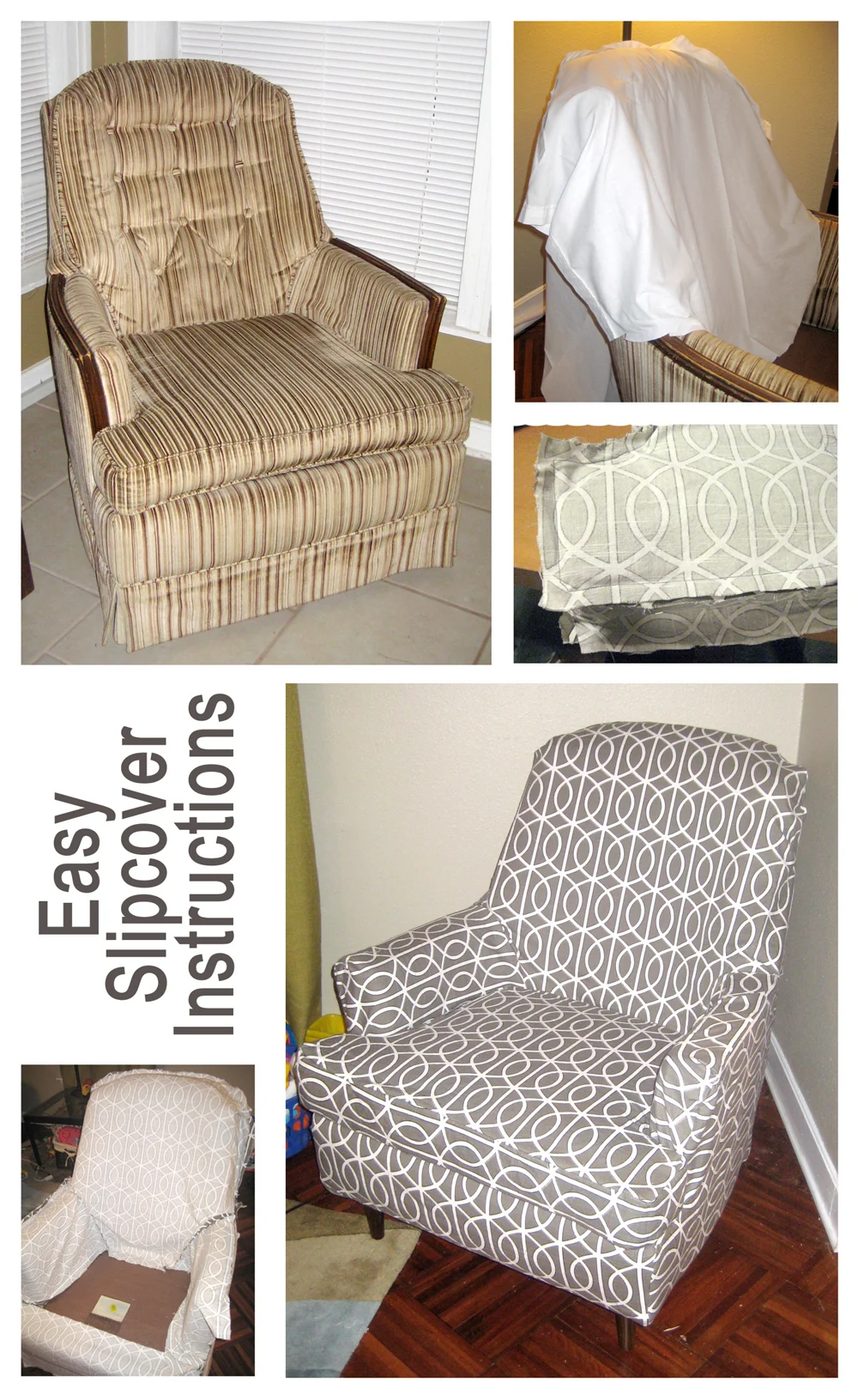 straightforward slipcover instructions