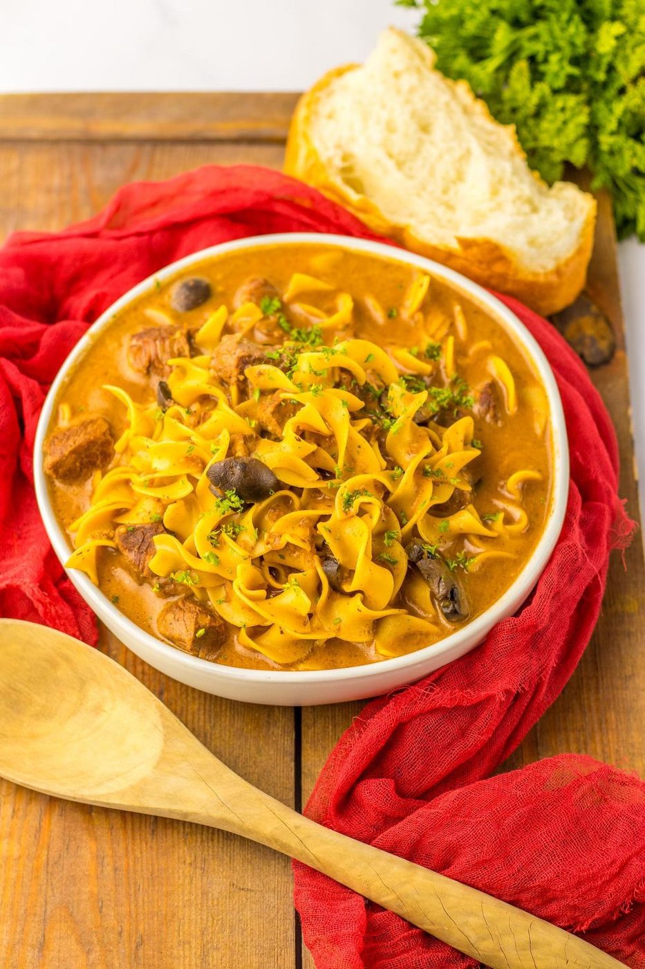 Slow Cooked Beef Stroganoff 7