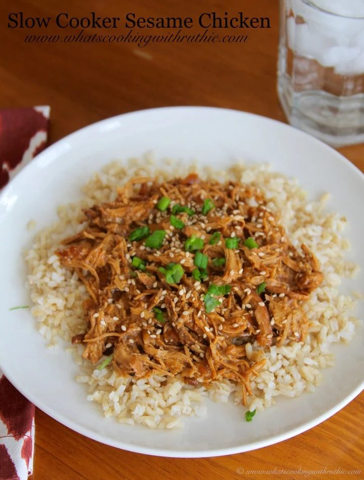 Slow Cooker Sesame Chicken Recipe