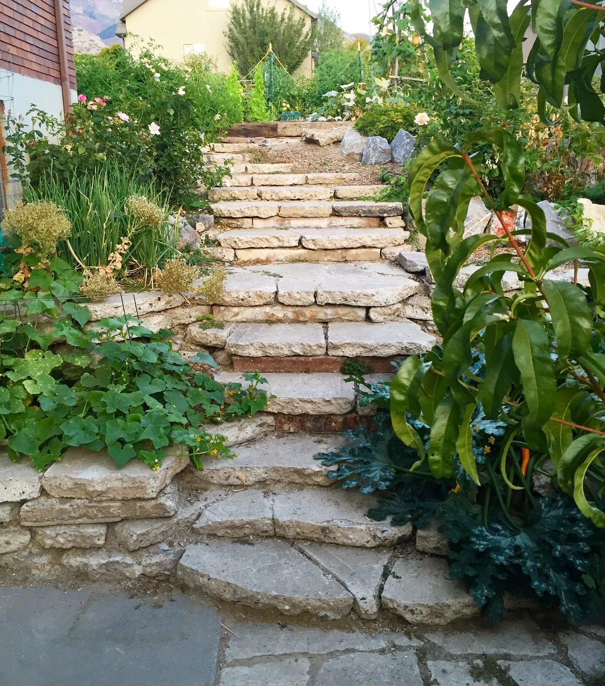 Diy Concrete Steps Using Reclaimed Cement By Bekob