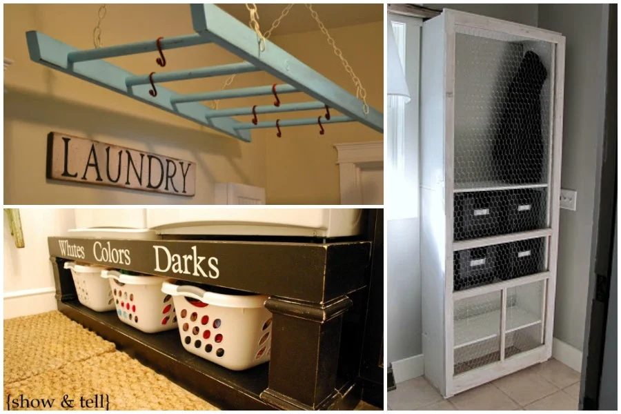 laundry storage solutions via Bekob.com