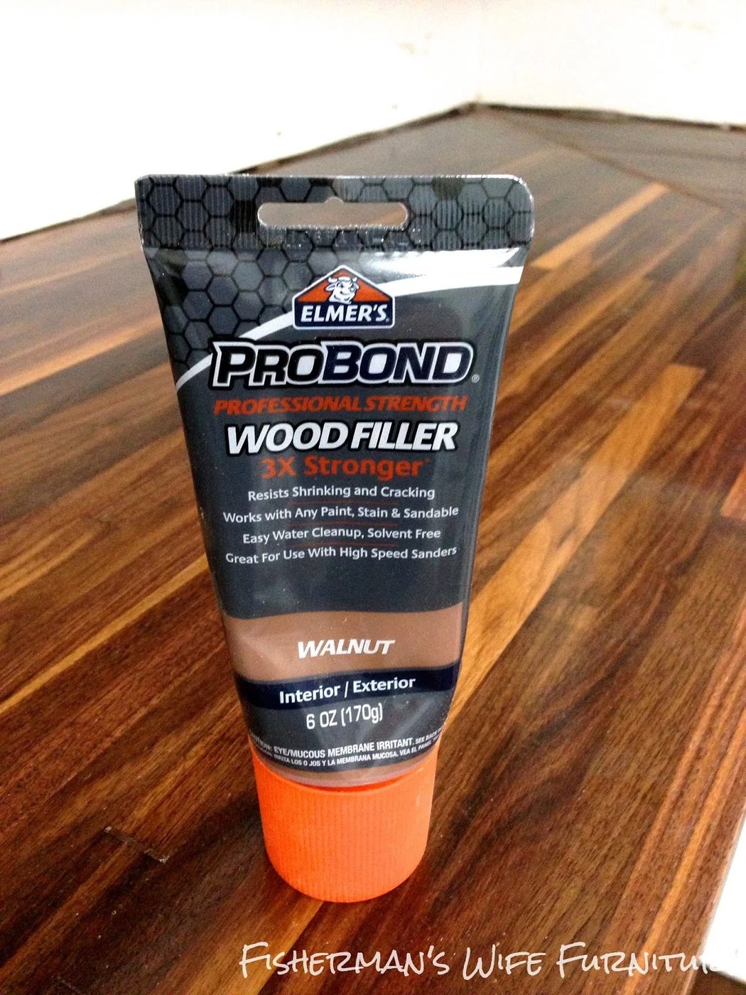 wood filler for butcherblock countertops, Fisherman's Wife Furniture featured on Bekob.com