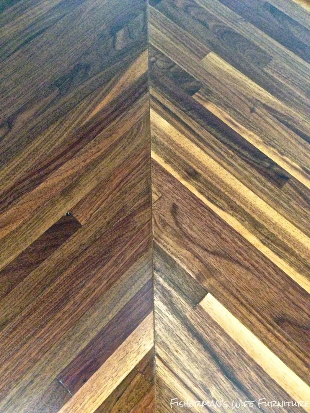 butcherblock countertop in a small kitchen makeover, Fisherman's Wife Furniture featured on Bekob.com