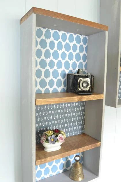 upcycle old drawers into chic wall shelves Refresh Living