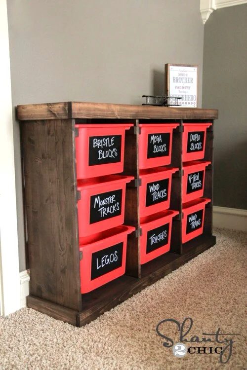 Handmade Storage option for Toys