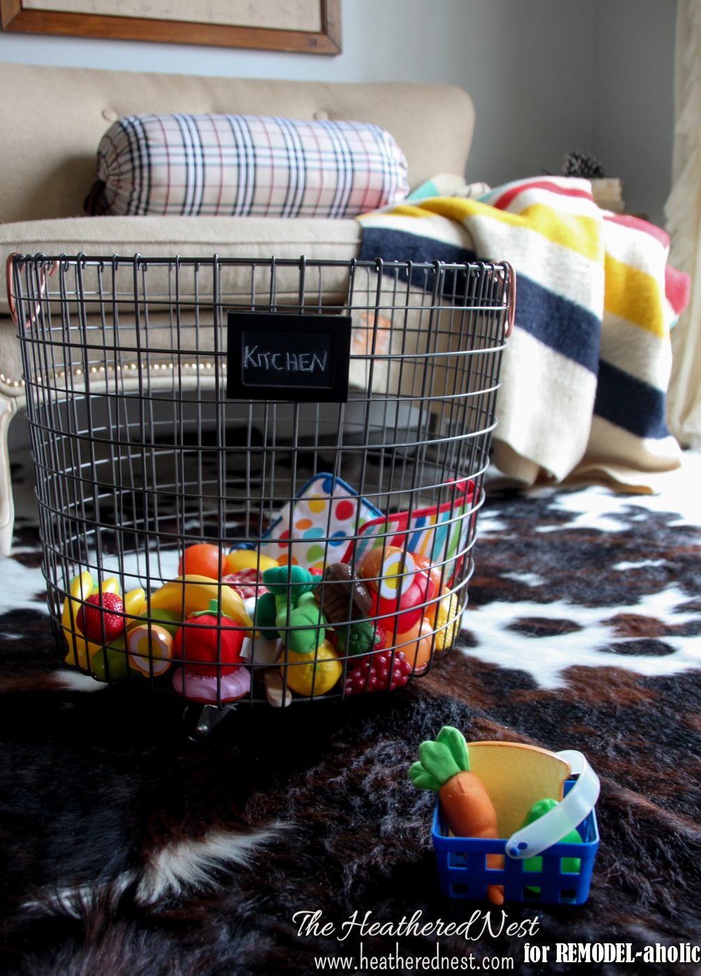 how to make your own wire baskets on wheels