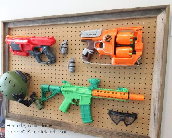 Nerf Gun Toy Storage Display Board SLPH 2018 H9 Bekob
