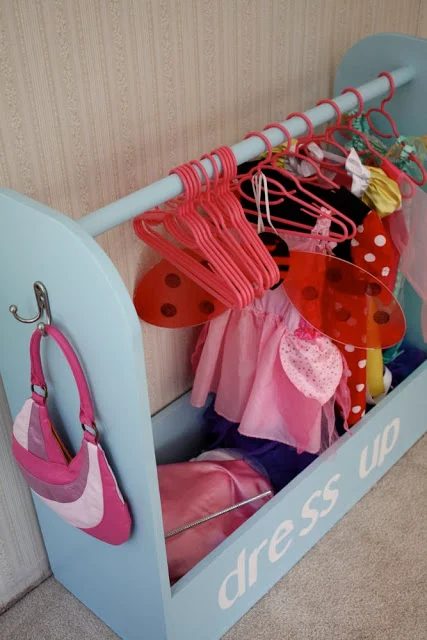 handmade dress-up storage, Craftiness is Not Optional