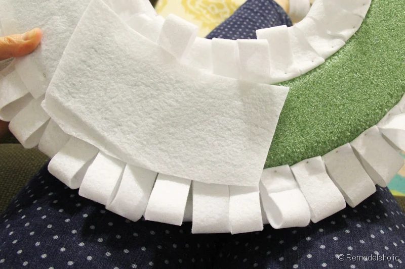 Snowman Winter Wreath walkthrough from Bekob