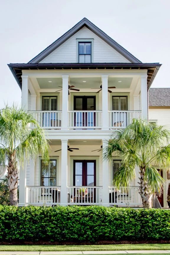 striking southern style home