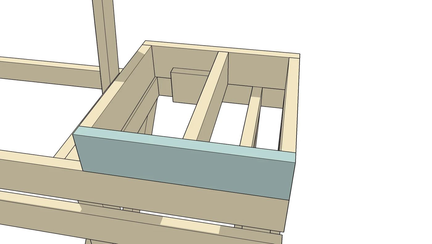 Building Plan and walkthrough: Space-Saving Built-in Deck Benches and Tables @Bekob
