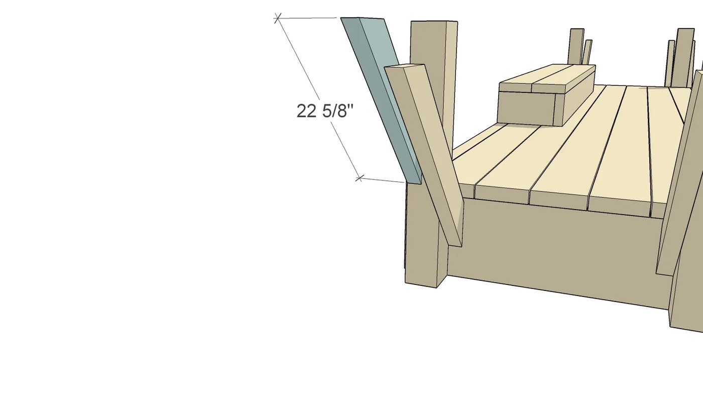 How to Build Space-Saving Deck Benches and Tables (that don't take up any square footage of your deck) | Free building plan and video walkthrough at Bekob.com
