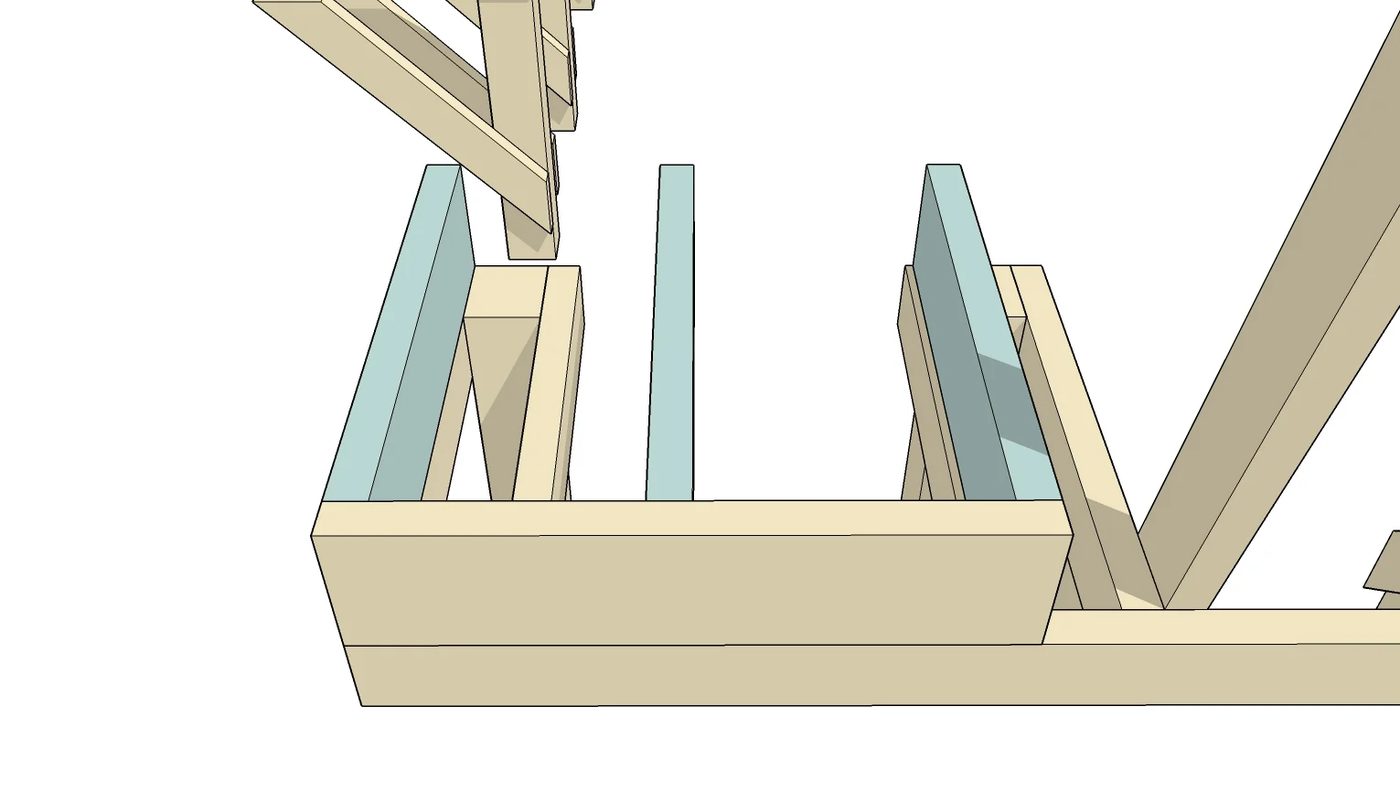 Building Plan and walkthrough: Space-Saving Built-in Deck Benches and Tables @Bekob