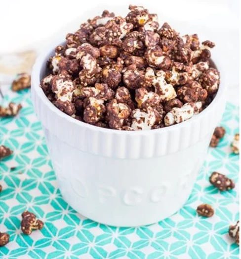 Spicy Chocolate Popcorn