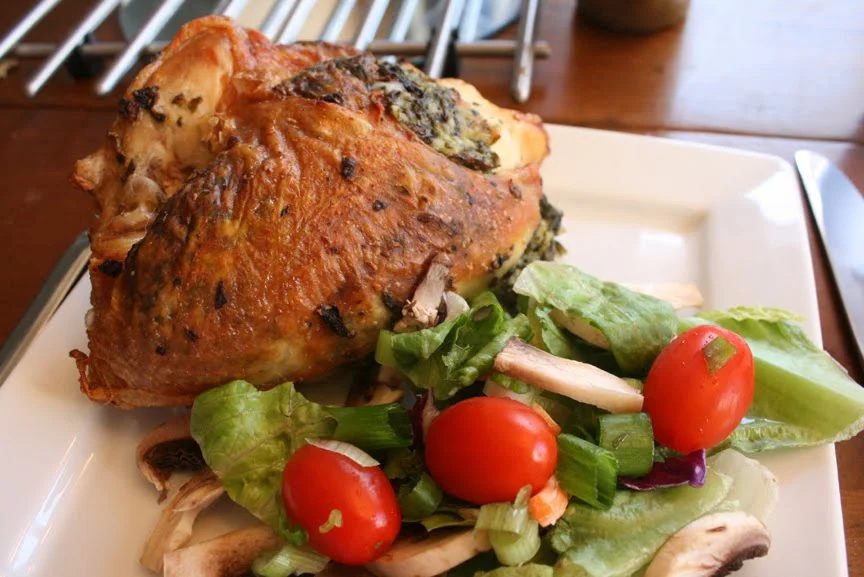 Spinach and Feta Stuffed Chicken Breasts