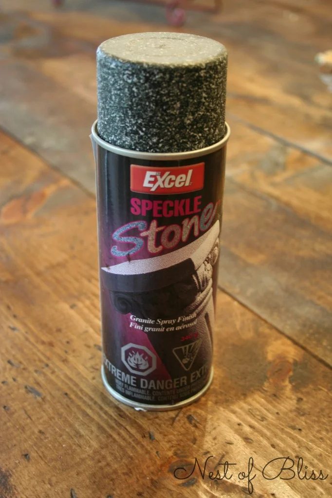 excel speckle granite spray finish spray paint, Nest of Bliss on Bekob