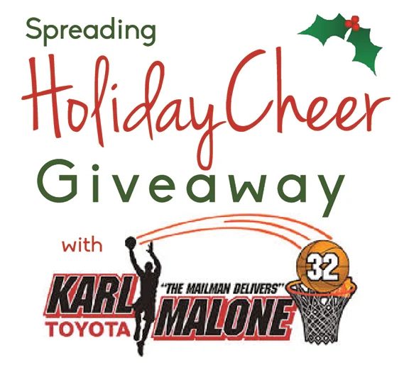 Spreading Holiday Cheer with Karl Malone Toyota Giveaway on www.cookingwithruthie.com