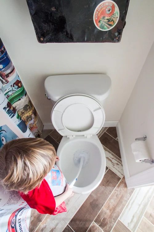 Spring cleaning and Clorox for Bekob