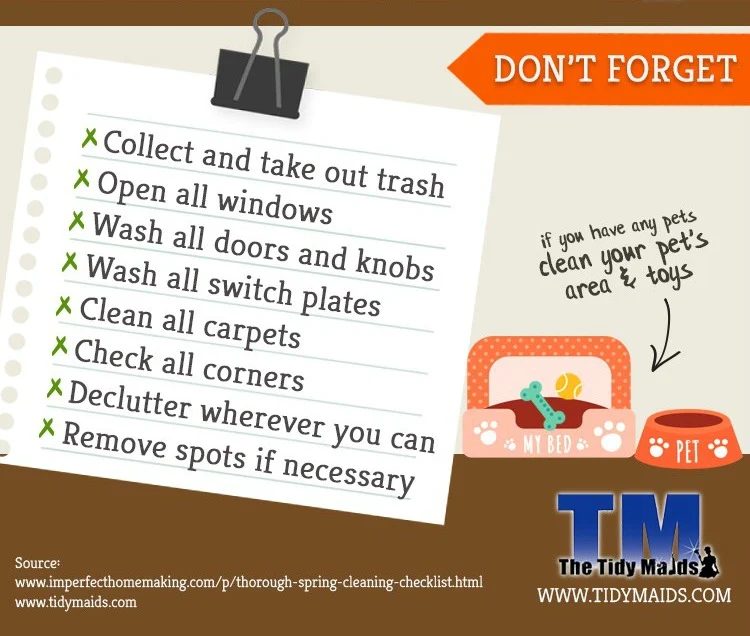 Don't forget these spring cleaning tips and tricks