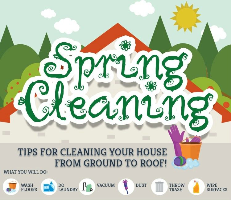 Top-to-Bottom Spring Cleaning Tips and Tricks