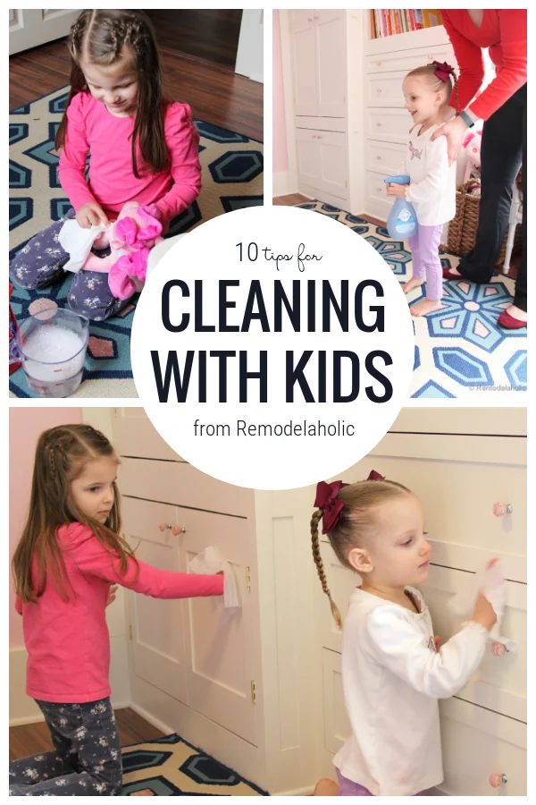 Ten Tips For Cleaning With Kids From Bekob