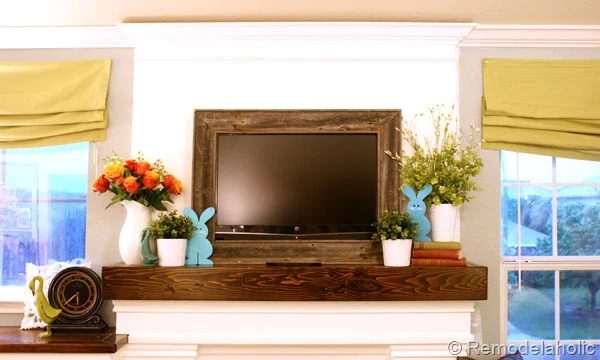 Spring Mantel; I tried.
