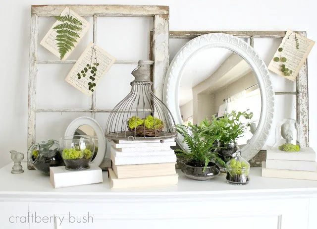 Spring Mantel