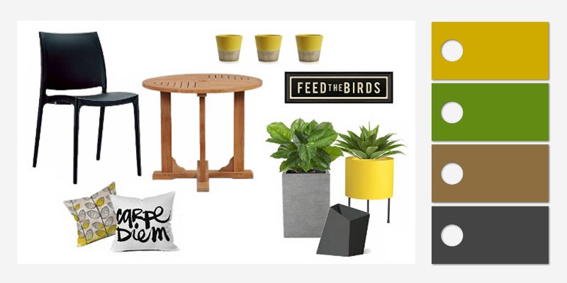 Spring Styling – Brightening up an outdoor space for spring.