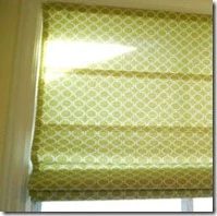 roman shade from mini blind