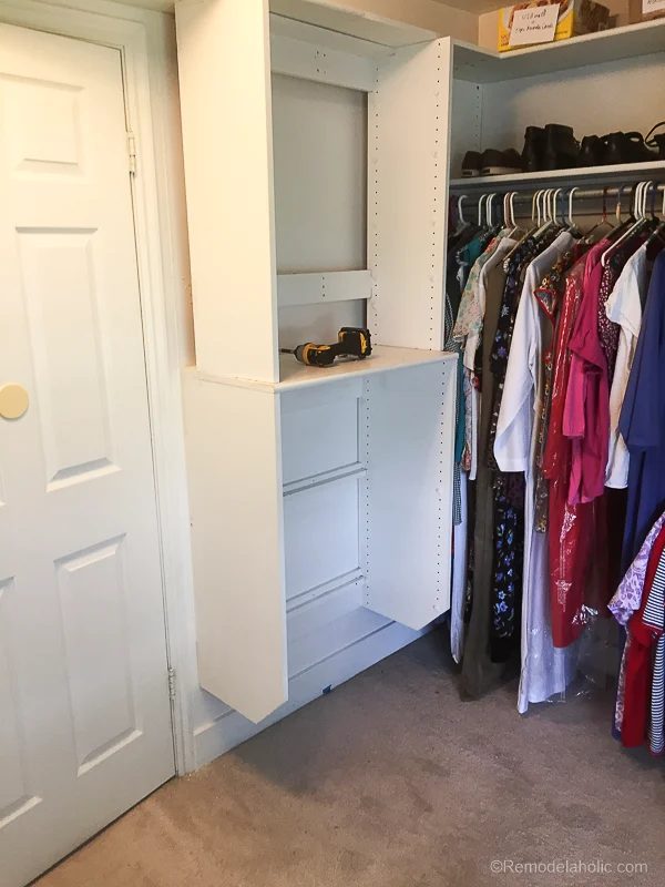 New Speed Queen Stacked Unit Installed Into Closet @Bekob 42