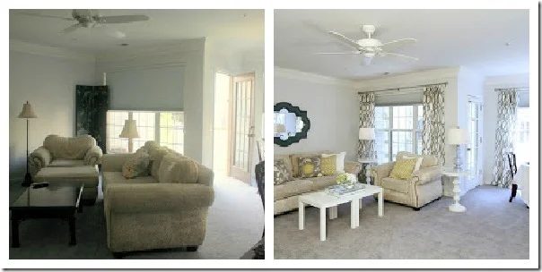 Home Blog living room staged collage