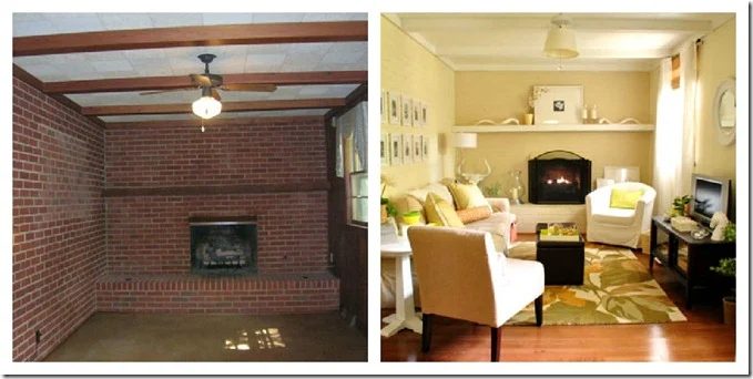 Young House Love den collage