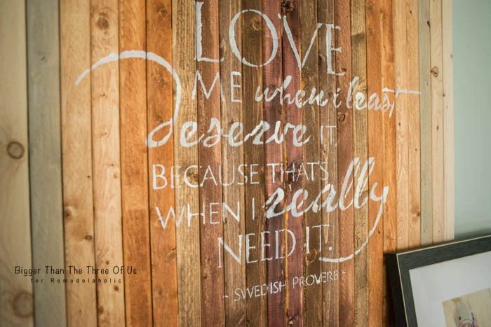 Love Me When I Least Deserve It Wall Art by Bigger Than The Three Of Us for Bekob