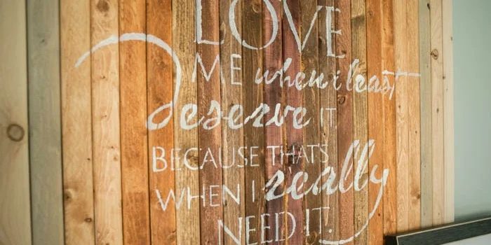 Stained Wood Ombre Art