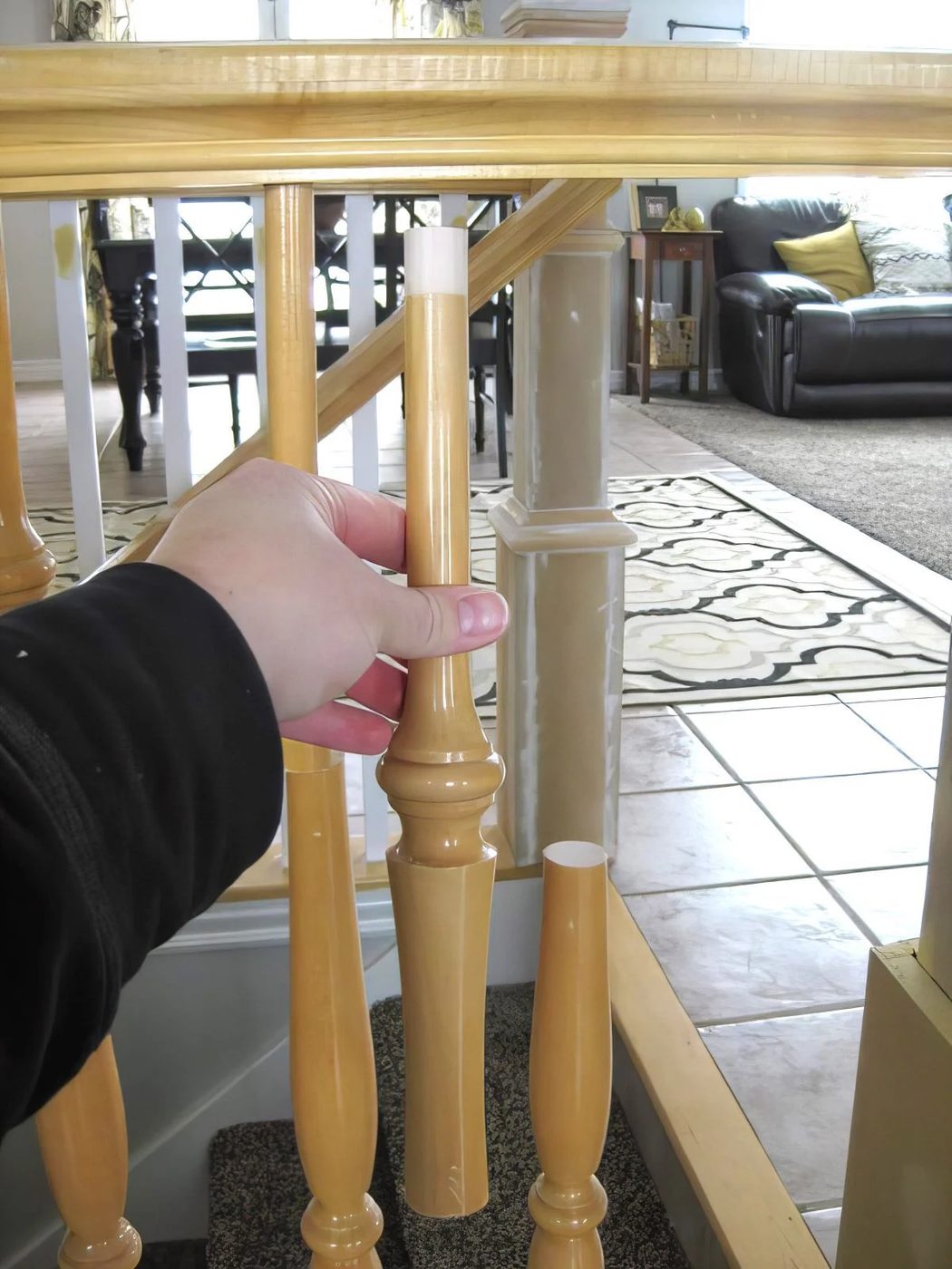 15 Replacing Stair Banisters TDA Decorating And Design Featured On @Bekob 600x800 115450
