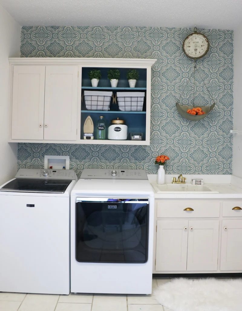 Laundry Room Inexpensive Makeover