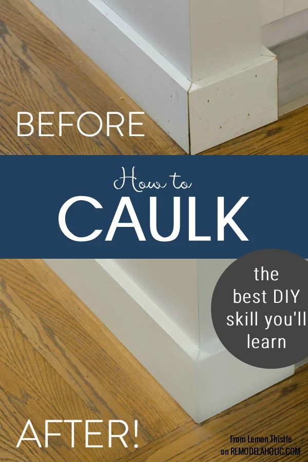 How To Caulk Your Handmade Project, By Lemon Thistle Featured On @Bekob