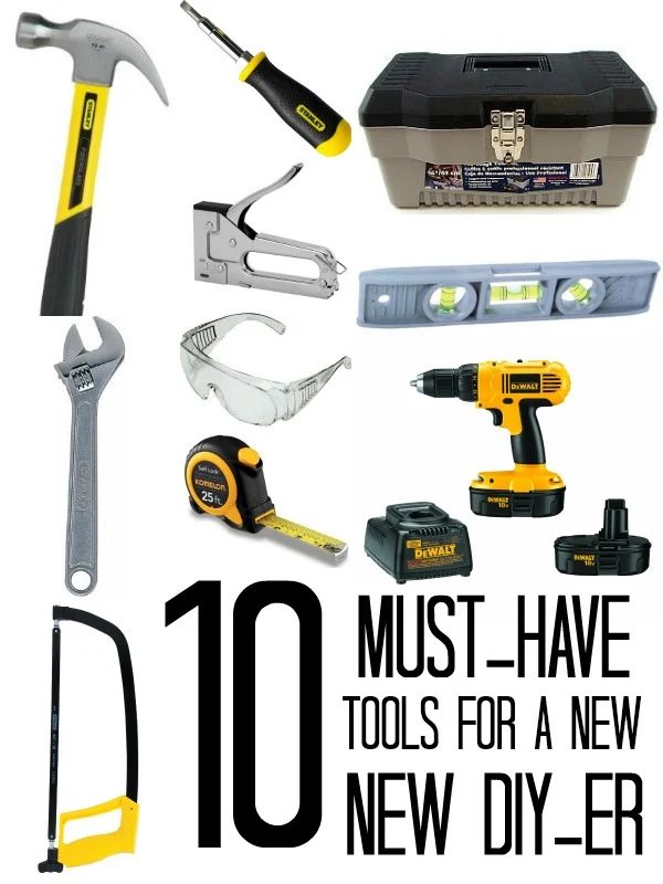 10 worth keeping Tools For A New DIYer via Tipsaholic.com