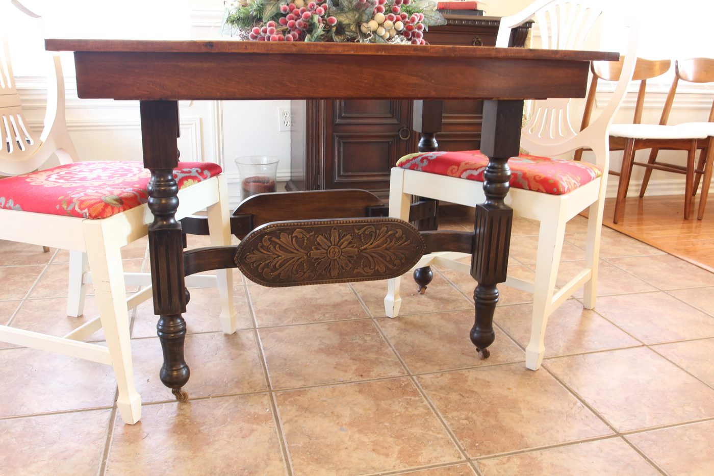how to refinish wood furniture - after