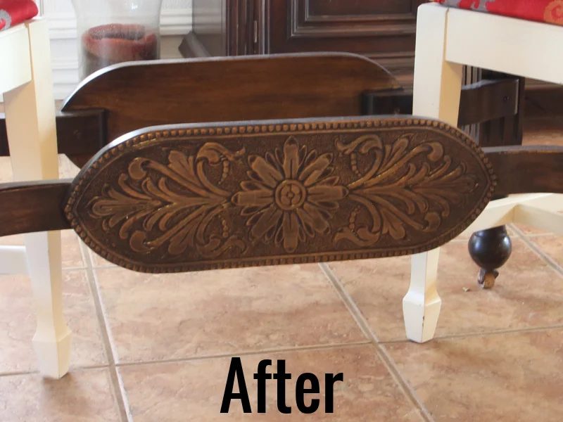 How To Refinish Wood Furniture, Base After, From Beckwiths Treasures On Bekob