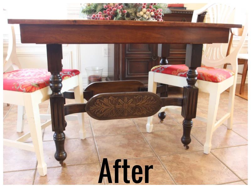 How To Refinish Wood Furniture, After, By Beckwiths Treasures On Bekob