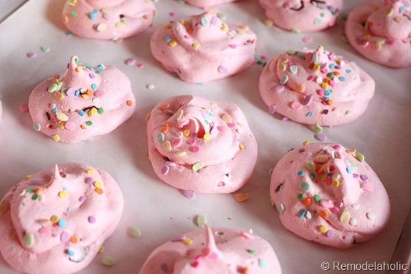 strawberry meringues recipe