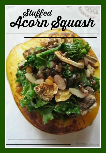 Stuffed Acorn Squash | FOODIEaholic.com #recipe #cooking #healthy #appetizer #squash #stuffed #vegan #Thanksgiving